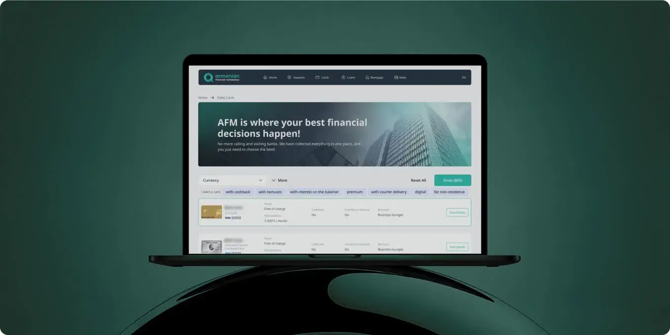 AFM на экране ноутбука