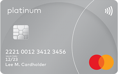 Mastercard Platinum bank card