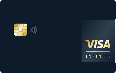 Visa Infinite bank card