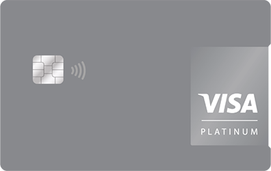 Visa Platinum bank card