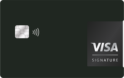 Visa Signature bank card