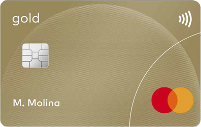 Mastercard Gold Credit bank card