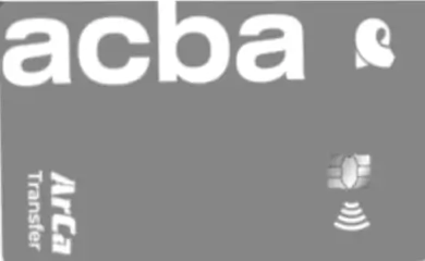 ArCa Transfer bank card