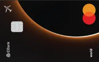 Mastercard World bank card