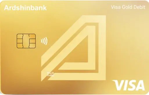 Visa Gold Debit bank card