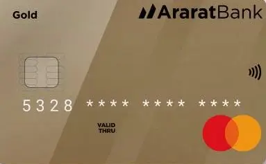 MasterCard Gold bank card