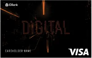 Visa Digital bank card
