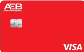 Visa Red bank card