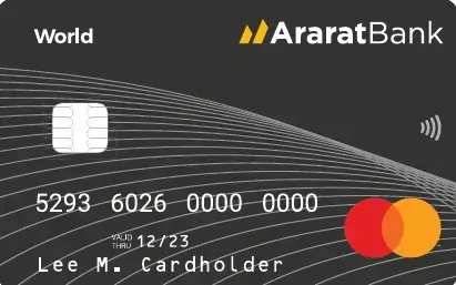 Mastercard World Travel bank card