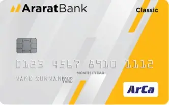 ArCa Classic bank card