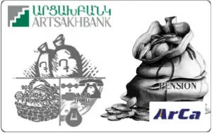 ArCa PENSION bank card
