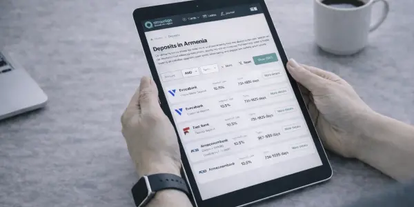 Самые выгодные вклады в банках Армении в драмах, долларах и евро – январь 2026