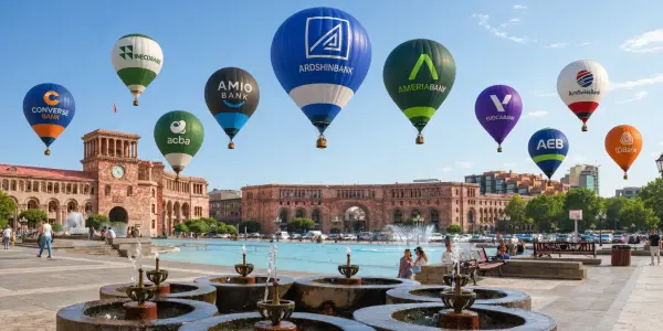 Rating of Armenian banks by capital and reliability in 2026